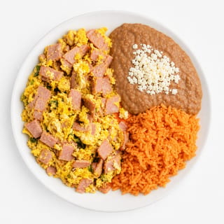Egg Platter (Mexican Style)